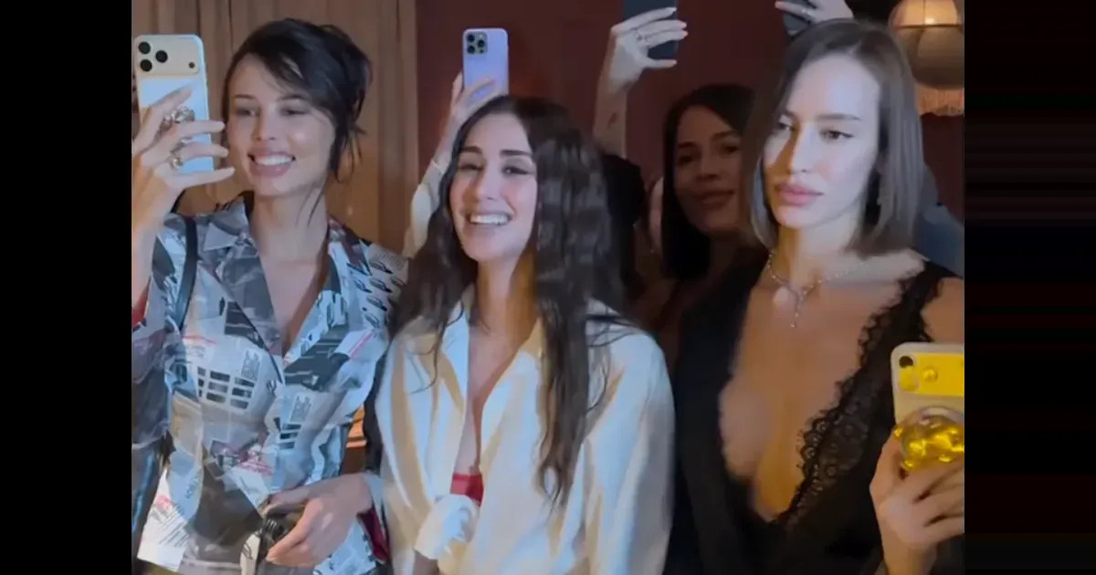 Возлюбленная Тимати Валентина Иванова и его бывшая девушка Анастасия Решетова встретились на вечеринке в Москве