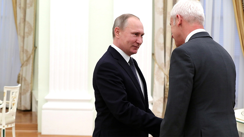 Путин встретился с главой концерна Volkswagen