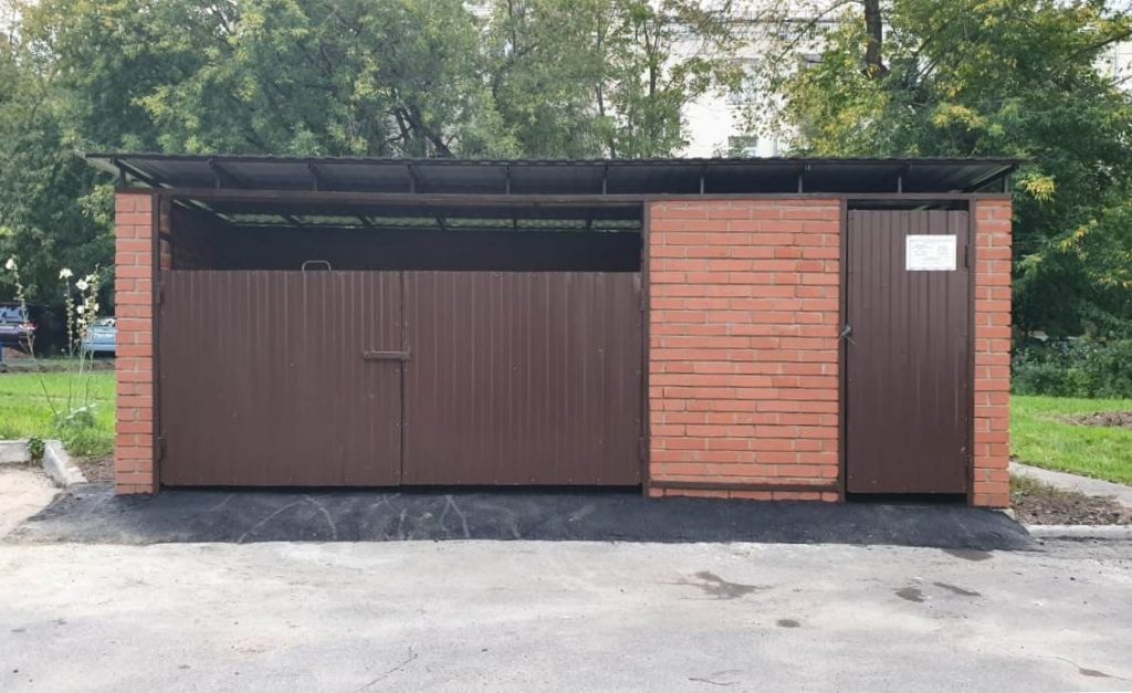 Контейнерные площадки в москве