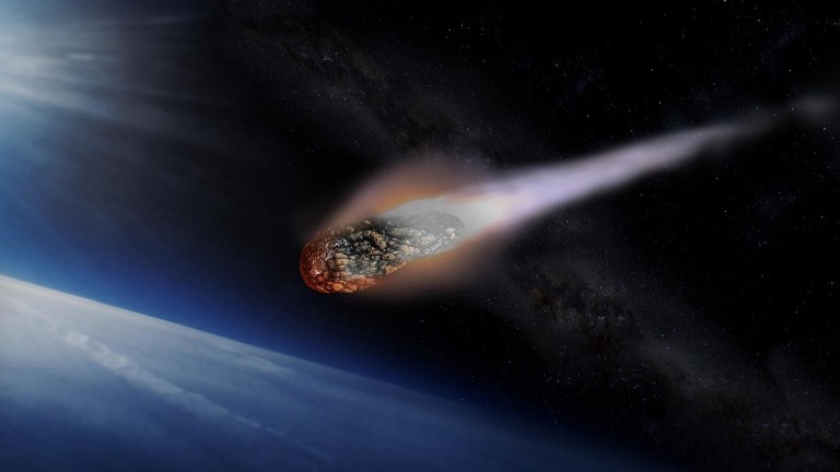 В Хакассии наблюдали падение метеорита