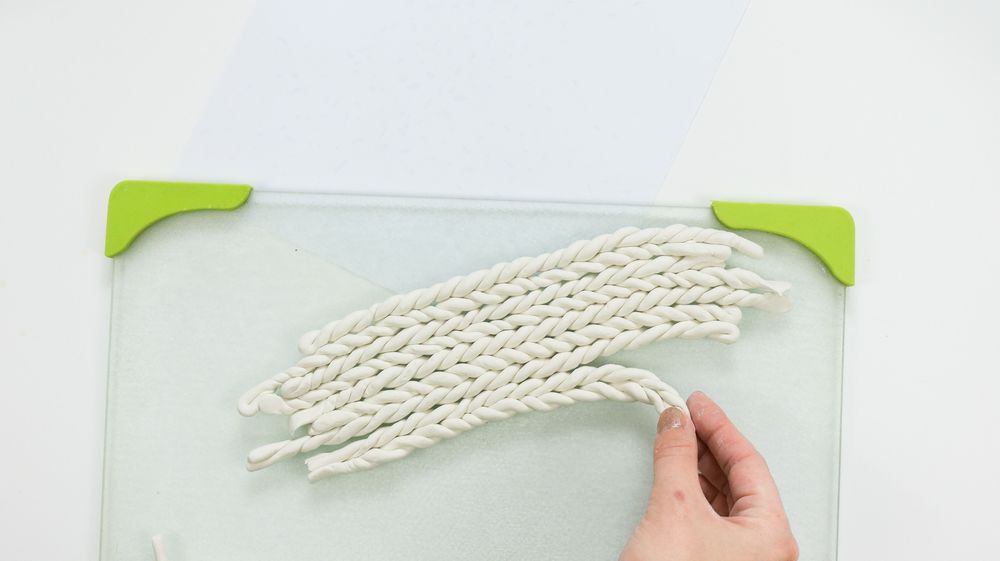 Косички из полимерной глины: декор горшка или подсвечника Косички из полимерной глины: декор горшка или подсвечника