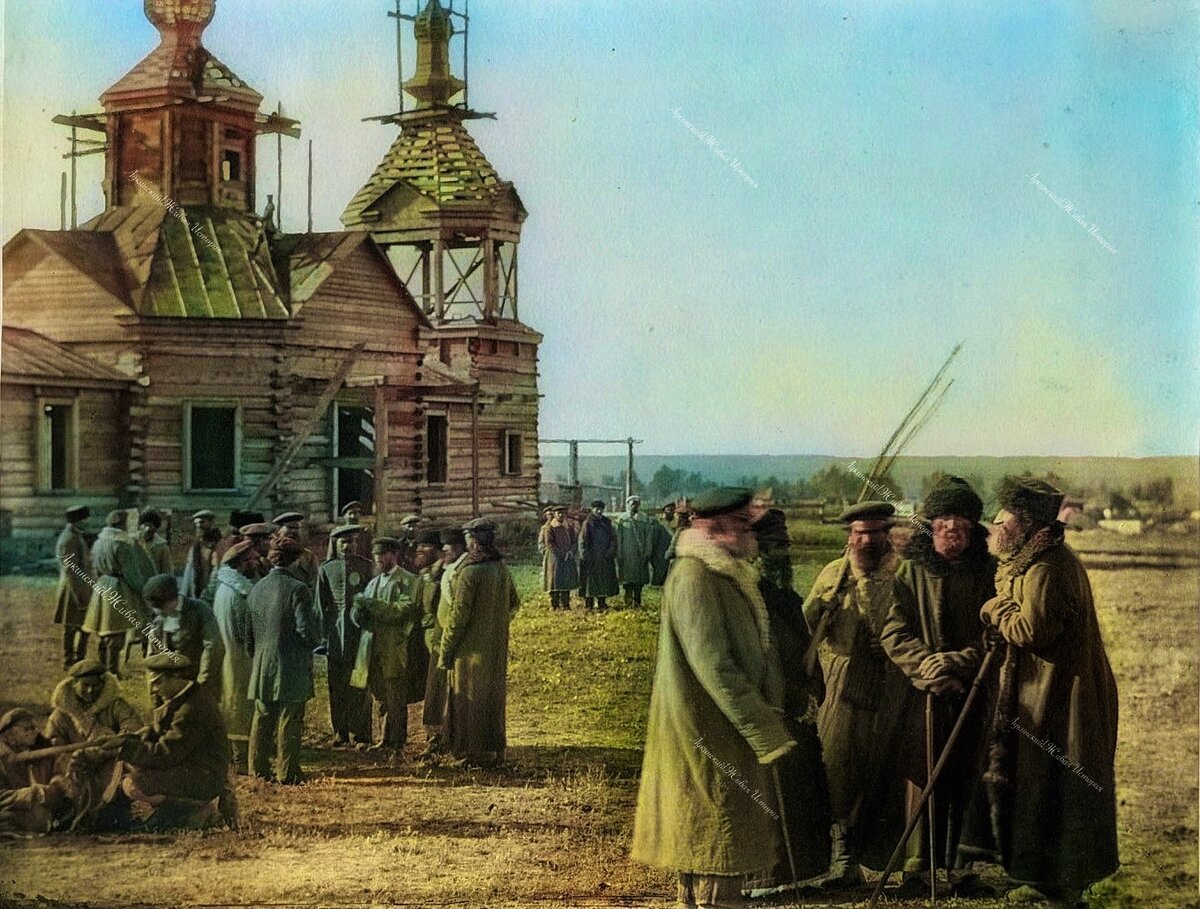Мужской сход в казачьей станице решал все вопросы станичной жизни на Дону, 1875г.