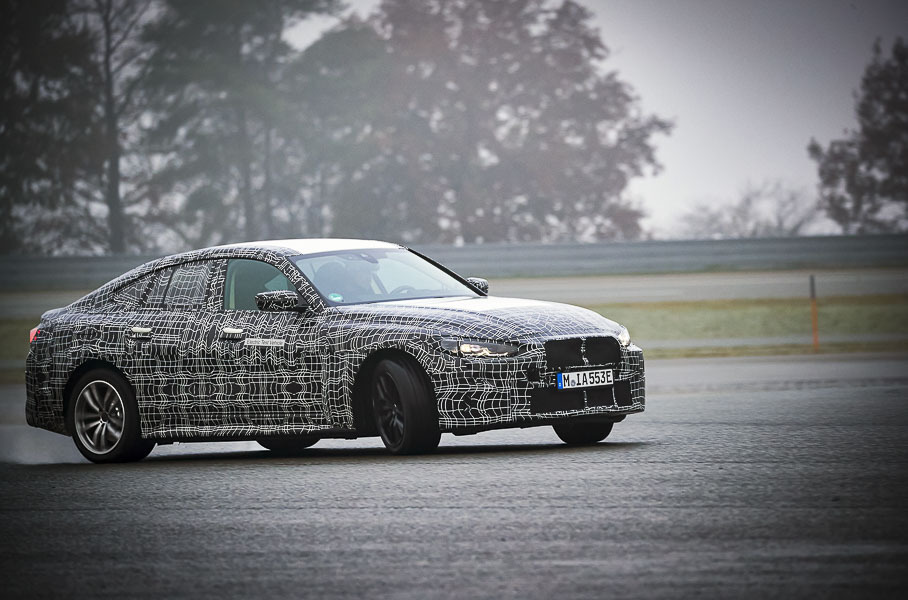 Электрокар BMW i4 вывели на финальные тесты Новости