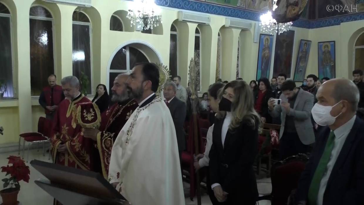 В сирийской столице отпраздновали день святого Николая Чудотворца Весь мир