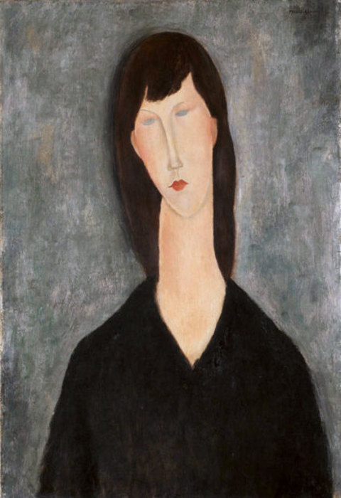 Портрет женщины, ок. 1919. Национальный музей изящных искусств в Буэнос-Айресе.