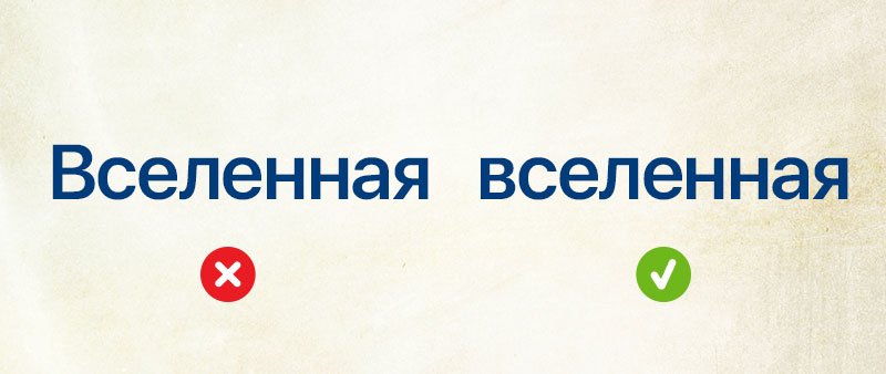 правописание заглавной буквы в именах собственных