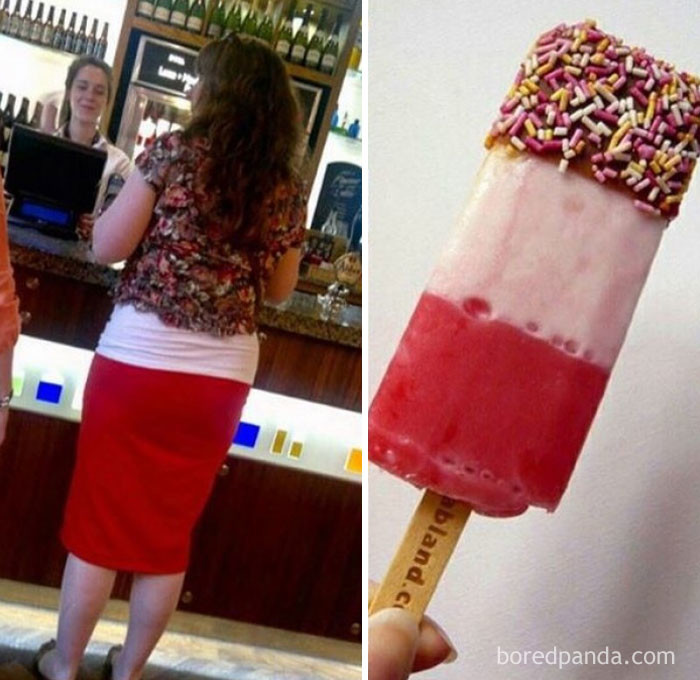 Женщина или мороженое? мода, нелестные сравнения, смешно, фото