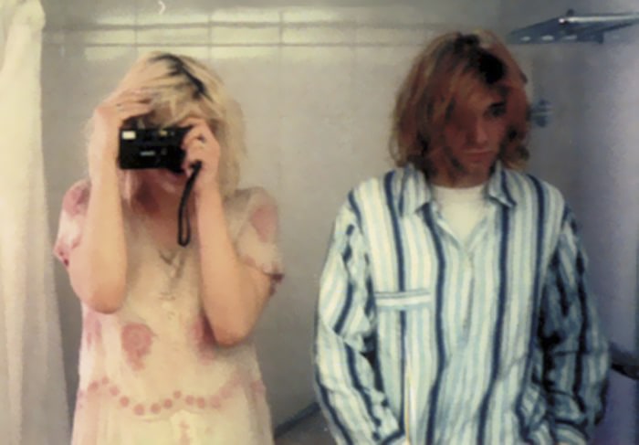 Courtney Love And Kurt Cobain, 1992