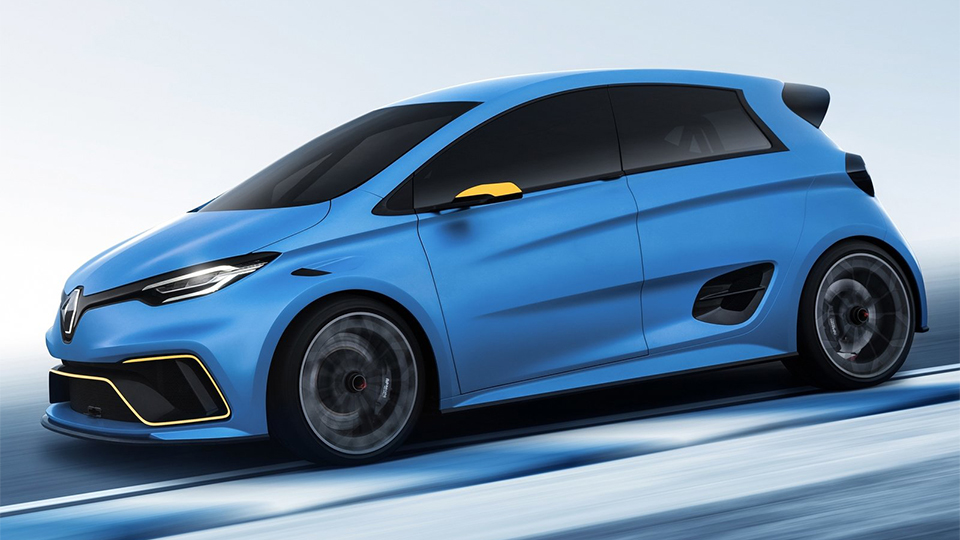 Renault Zoe e-sport получил 450 килограммов батарей