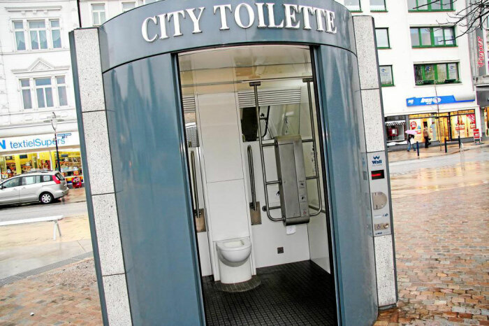 Туалеты Германии автоматизированы. ¦Фото: islam.ru.