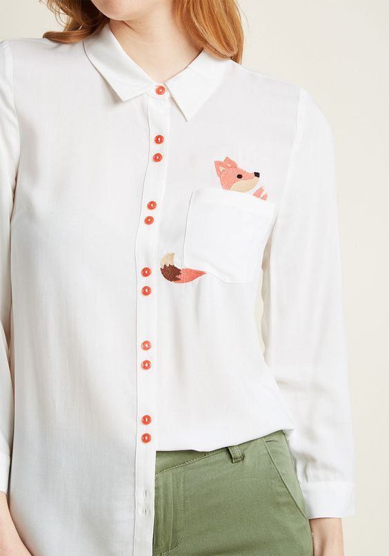 20 офисных блузок с интересной идеей мдеи,одежда,своими руками