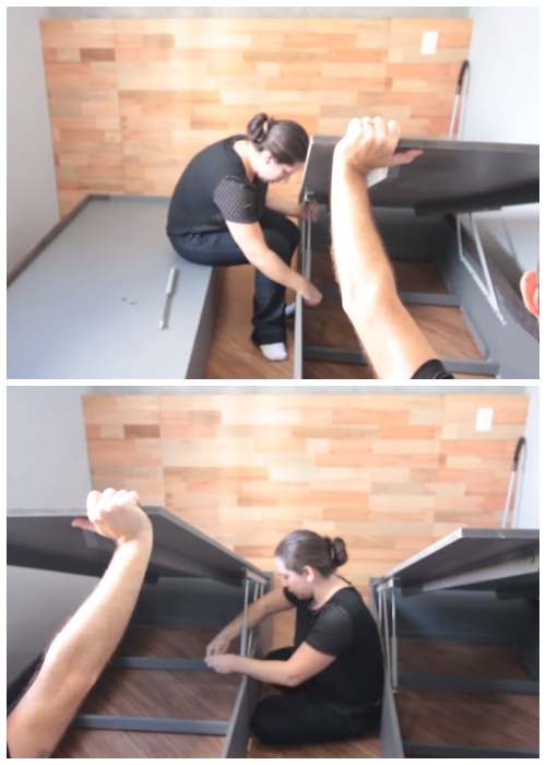 Влюбленная пара на своем примере показала, как за выходные можно изменить интерьер спальни интерьер и дизайн