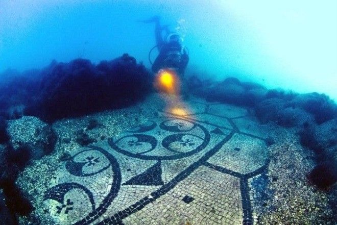 Байи - затонувший итальянский город. | Фото: divebuddy.com. Байи затонувший итальянский город Фото divebuddycom