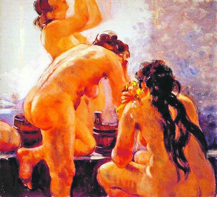 Как любимый художник Сталина Александр Герасимов втайне писал картины в жанре «ню» живопись