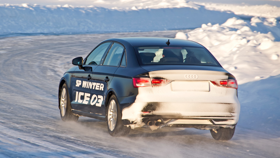 Царапаем лёд шипованными шинами Dunlop SP Winter Ice 03 авто и мото,автомобили,машины