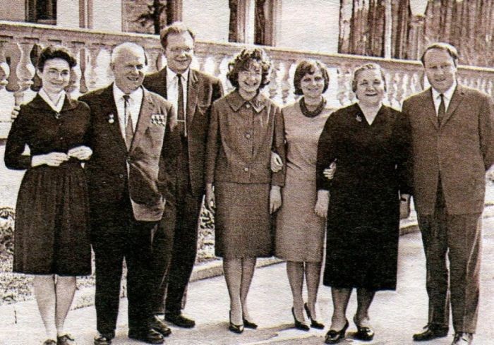Семья Хрущева. 1963 люди, события, фото