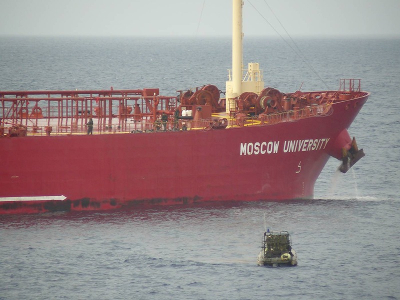 Освобождение танкера «Московский университет»