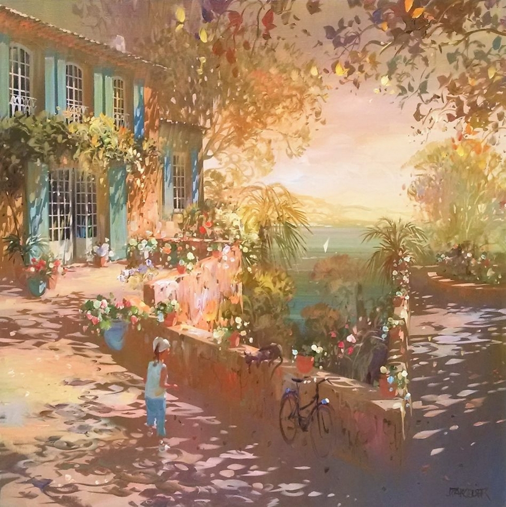 Картины для тех, кому не хватает летнего тепла. Художник Лоран Парселье Картины для тех, кому не хватает летнего тепла. Художник Лоран Парселье