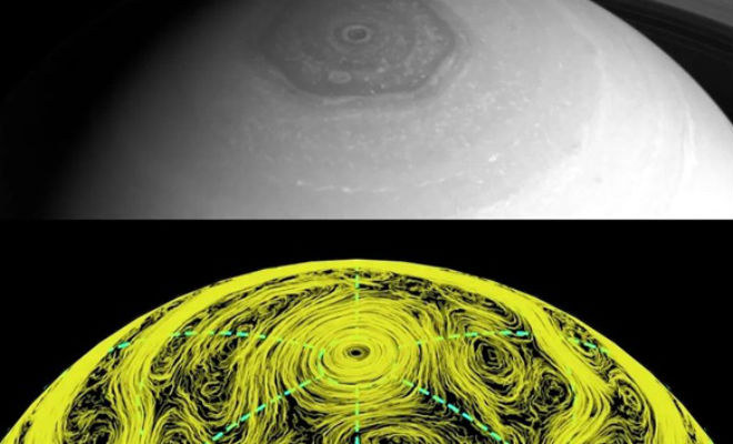 Ученые поняли тайну шестиугольника Сатурна