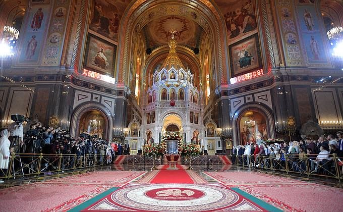 Поздравление православным христианам, всем гражданам России, отмечающим Пасху