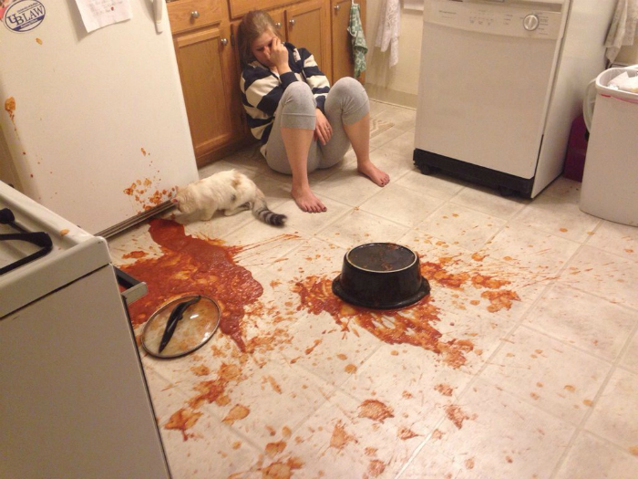 Кухонная катастрофа.