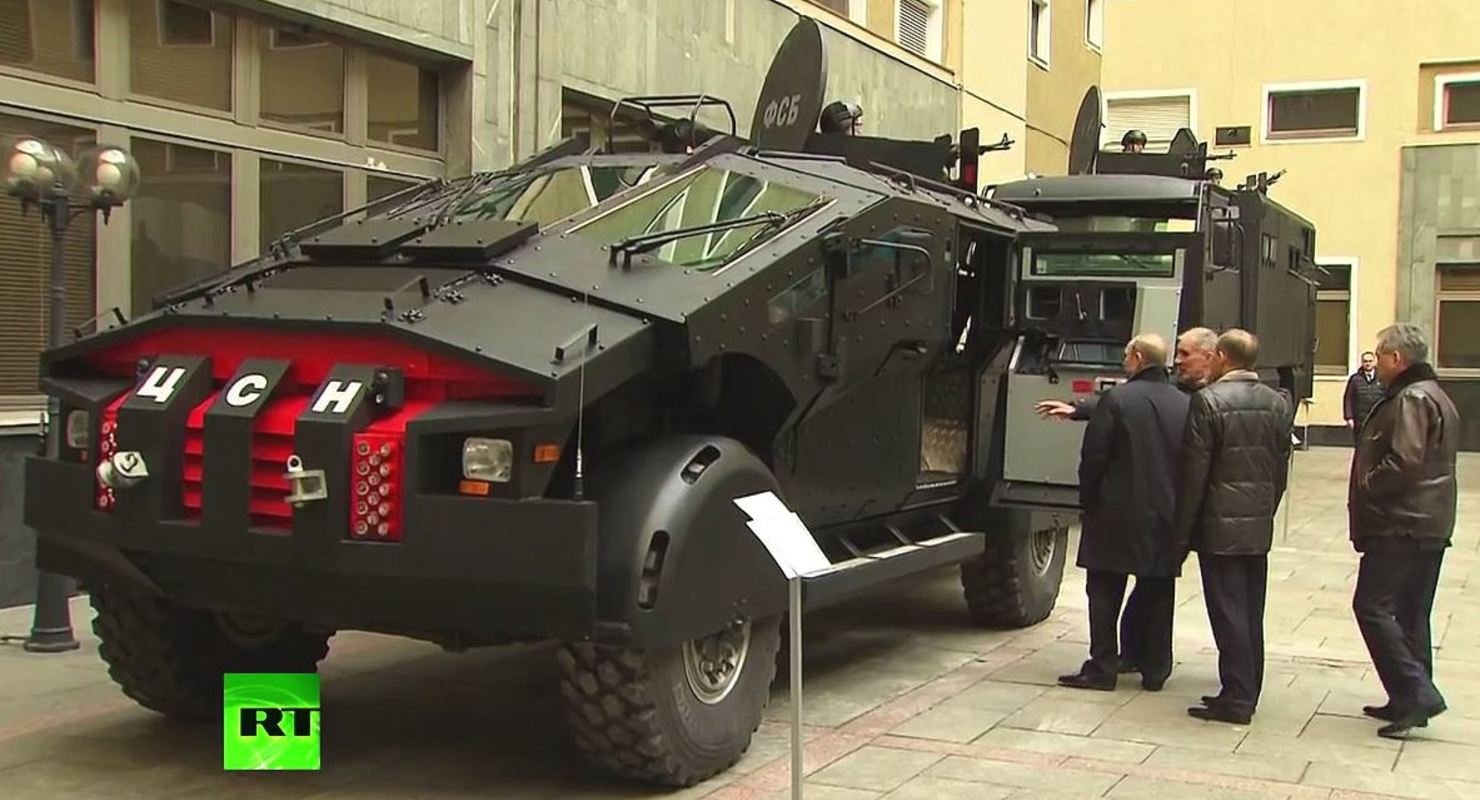 Получены данные об особенностях бронемобиля Falcatus