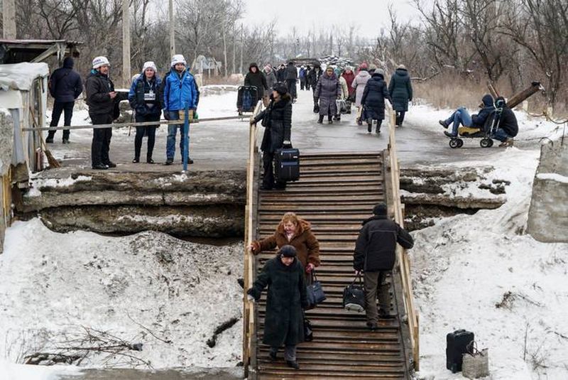 Мост в станице луганской сегодня