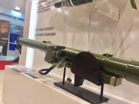 Украина презентовала на выставке в Турции собственный переносной реактивный гранатомет
