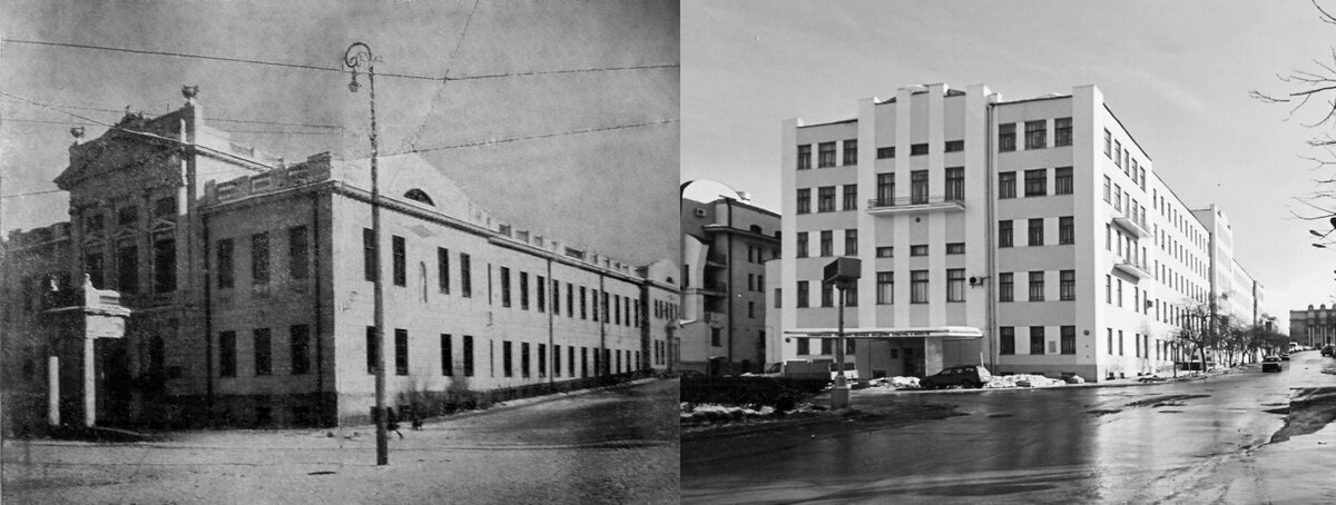 Самара, здание губернского правления (ампир), перестроенное в 1930-е гг. (обком и губком) 
