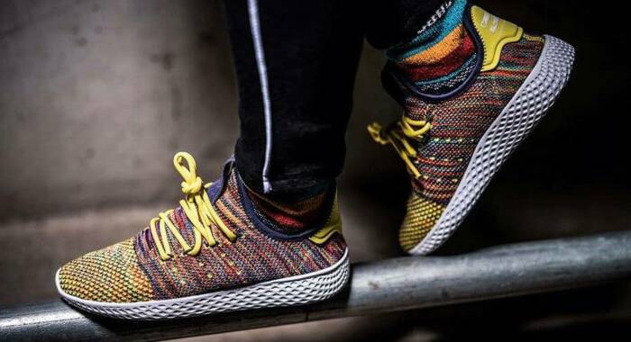 Кроссовки Pharell Williams x Adidas. \ Фото: stoneforest.ru.