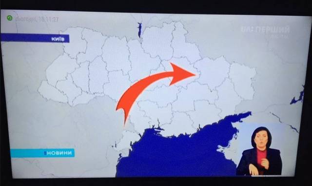 Так не доставайся ты никому: украинский телеканал стер Крым с карты