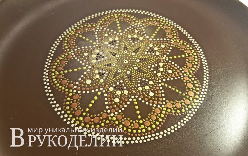 узор тарелка