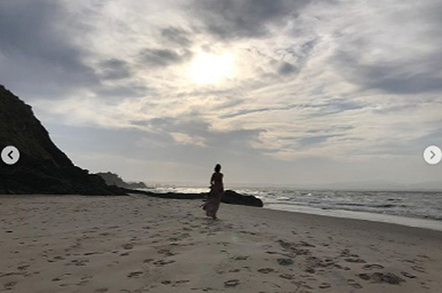 Данила Козловский и Ольга Зуева наслаждаются романтикой на берегу океана в Австралии звездные пары, данила козловский, ольга зуева