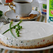 Пошаговое фото рецепта: Творожный чизкейк с овощами 