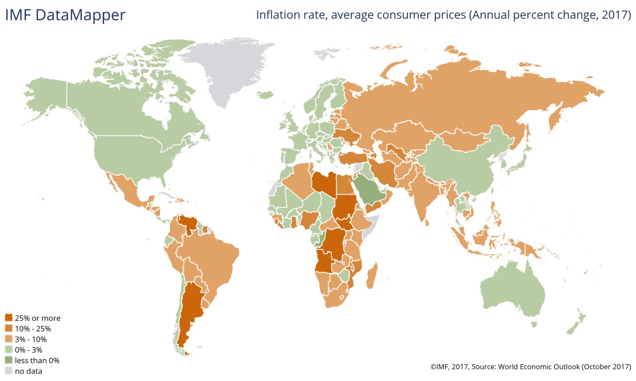 инфляция в странах мира