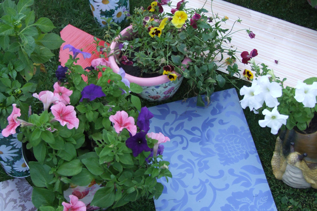 Мобильный цветник. Как организовать контейнерный садик дача,ладшафтный дизайн,сад и огород,цветоводство