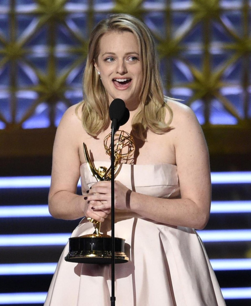 Elisabeth Moss won outstanding lead actress in a drama series for 