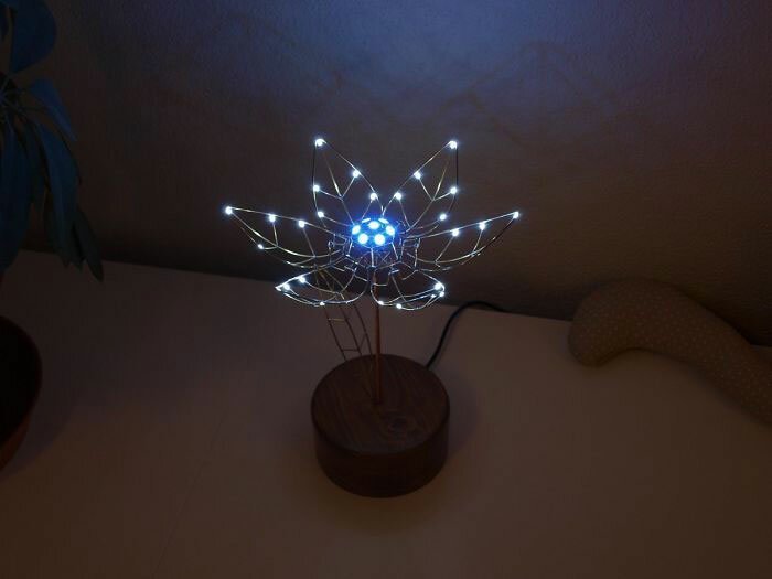 Парень подарил жене механический цветок, который расцветает при касании Парень подарил жене механический цветок, который расцветает при касании мужское хобби