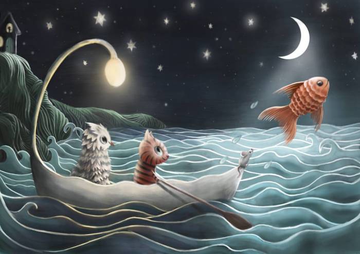 Душевные картины художницы-самоучки, которые переносят в добрые сказки живопись