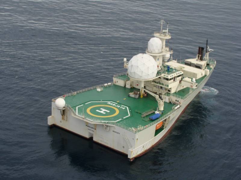 СМИ: новейший норвежский корабль «Марьята» приступил к отслеживанию действий ВМС РФ