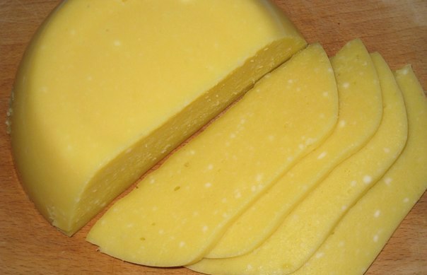 Домашний твердый сыр 