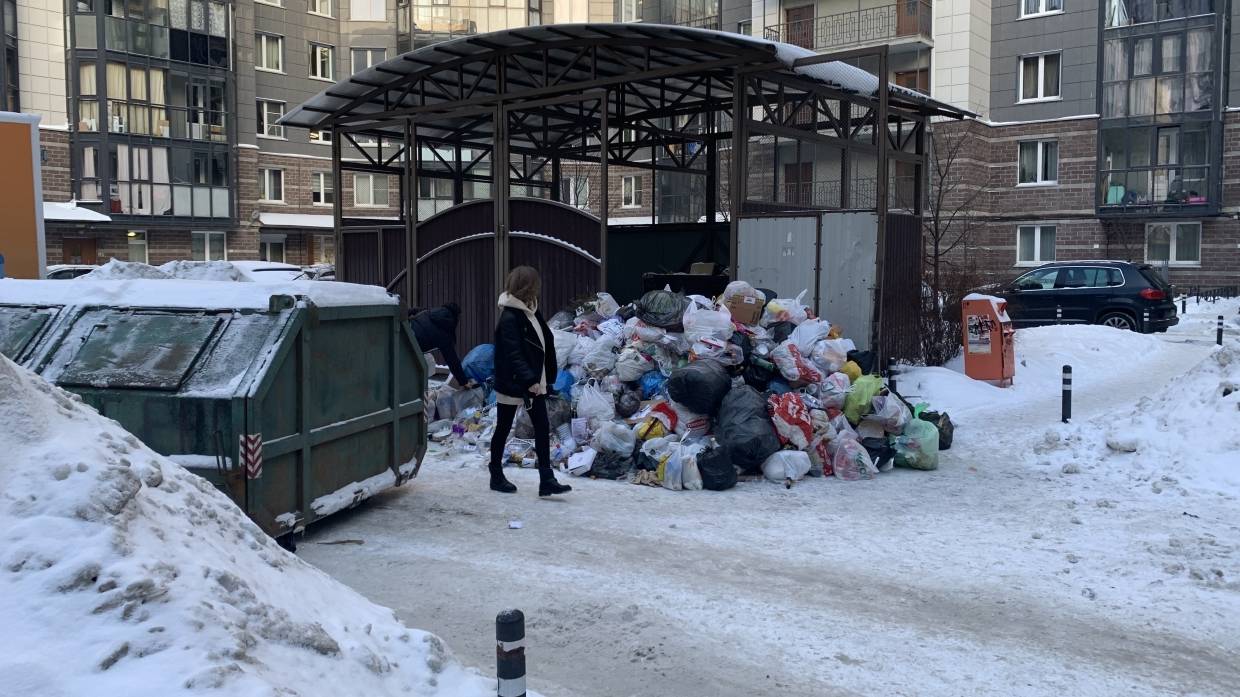 свалка в санкт петербурге