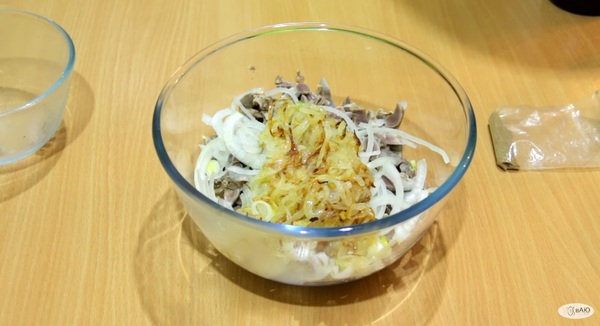 Салат из куриных желудков по-корейски Еда, Длиннопост, Вкусно