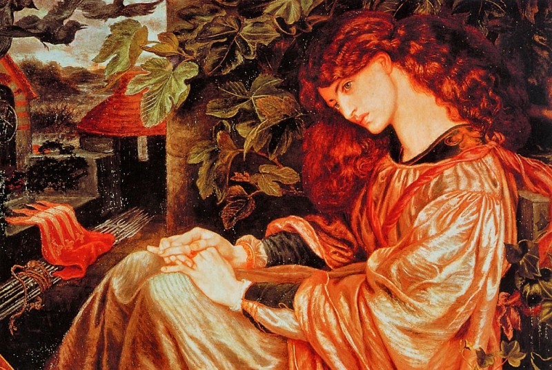 Dante Gabriel Rossetti - La Pia, De. Данте Габриэль Россетти