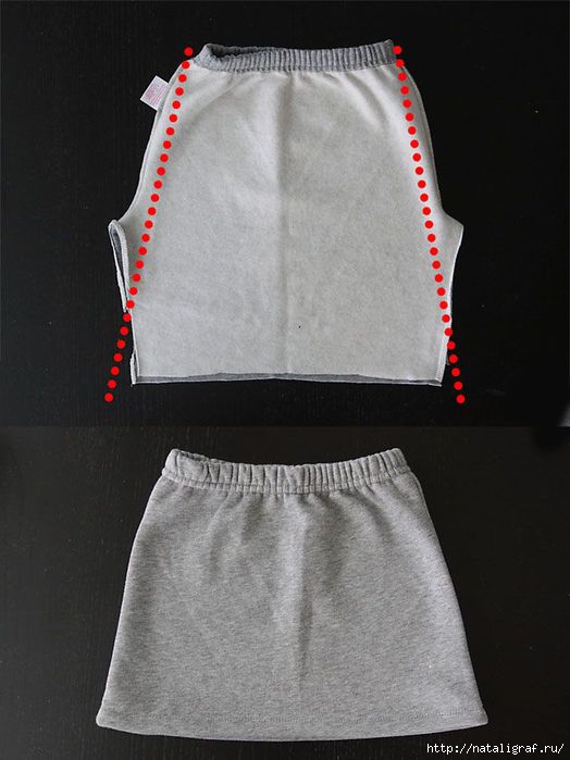 Детское из взрослого: простые идеи для мам и бабушек 