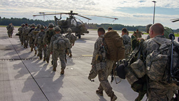 Солдаты США в Латвии