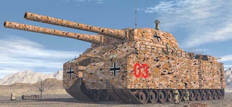 Трансмиссия, двигатель и ходовая часть танка «Ratte». война, история, факты
