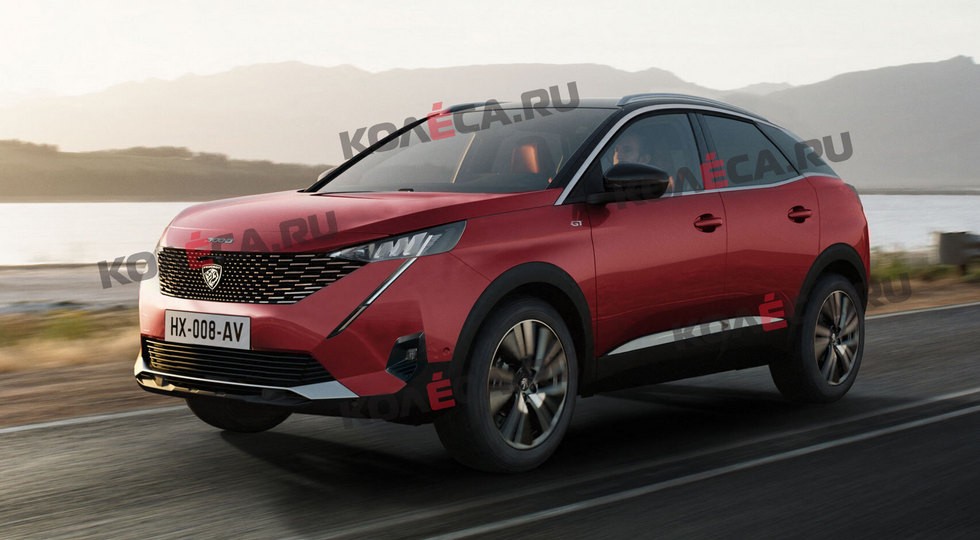 Кроссовер Peugeot 3008 в новом поколении может обрести купеобразную версию