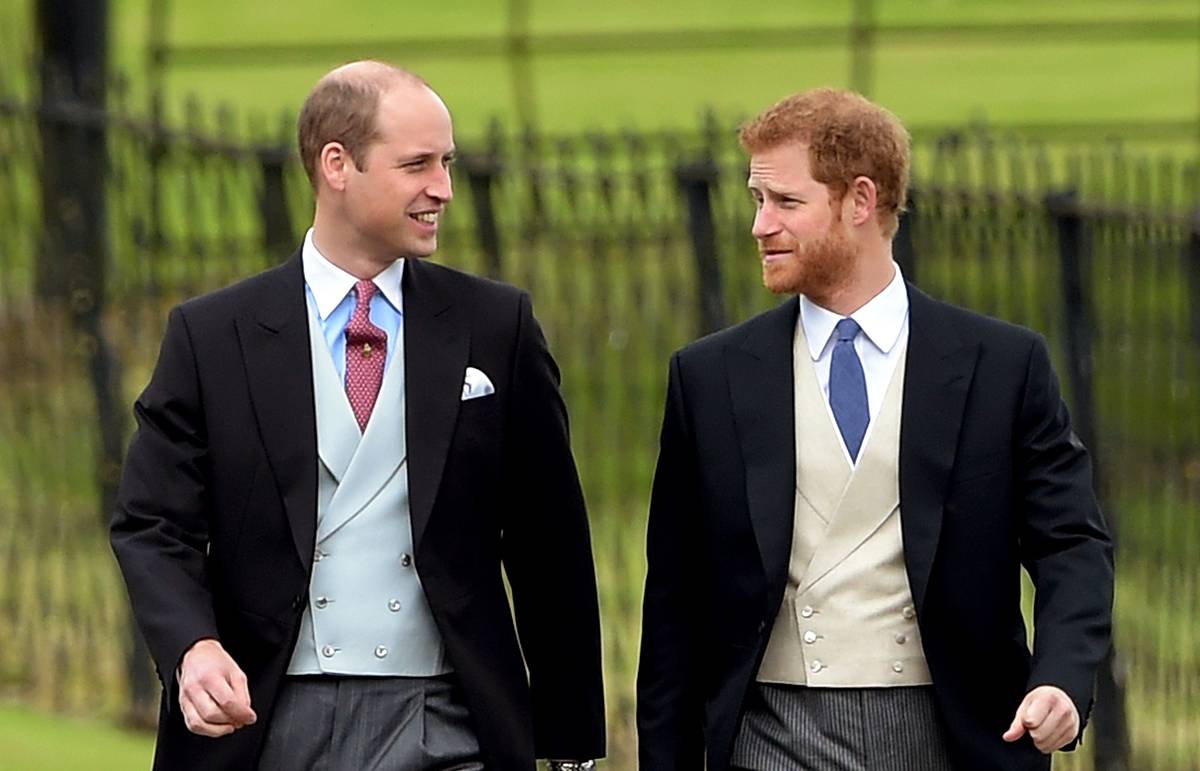 Принц Уильям одобрил решение брата отойти от королевских обязанностей