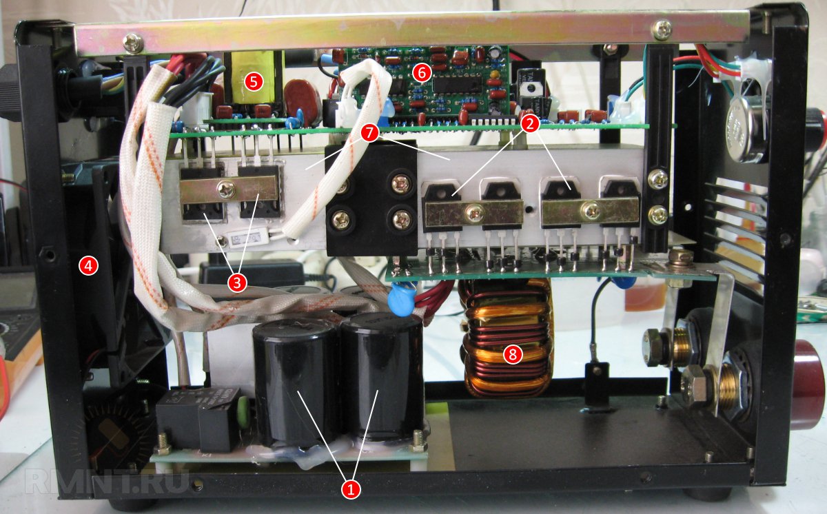 Конструкция сварочного инвертора